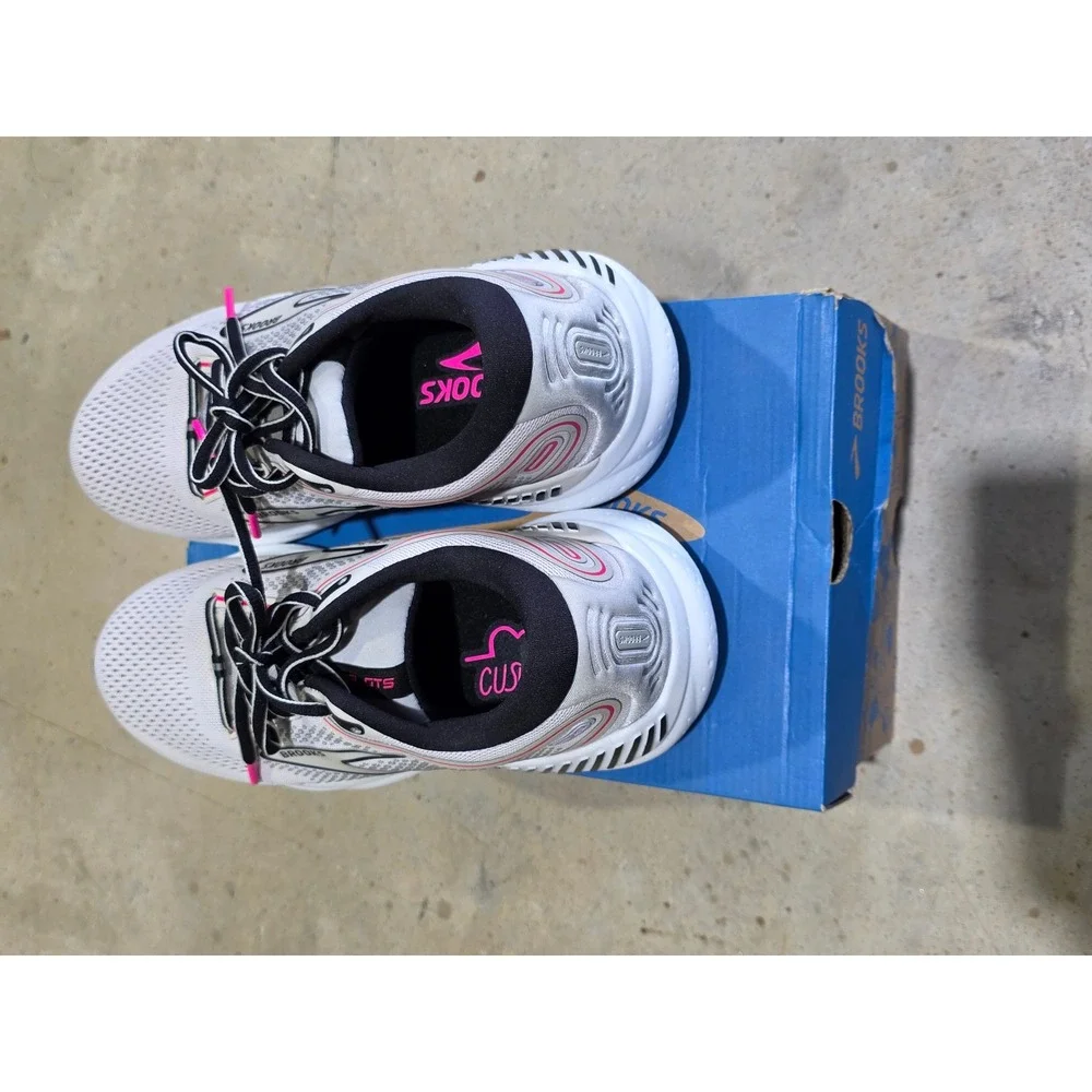 Brooks Ariel GTS 23 Womens Running Shoes Grey Black Pink 120390 1B 078 Size 9